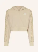 Bluzy dla dziewczynek - Adidas Bluza beige - adidas - miniaturka - grafika 1
