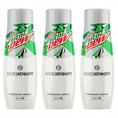Syropy i koncentraty owocowe - SODASTREAM Mountain Dew Diet zestaw syropów do saturatora 3 szt. x 440 ml - miniaturka - grafika 1