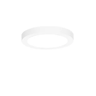 QAZQA Wpuszczany lub natynkowy spot biały 18 cm z diodą LED 3 stopnie od ściemniania do ogrzewania - Trans - Oprawy, klosze i abażury - miniaturka - grafika 1