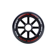 Akcesoria do skatingu - Kółka do rolek Tempish  RADICAL 100 mm 85A Black 3-Pack - miniaturka - grafika 1