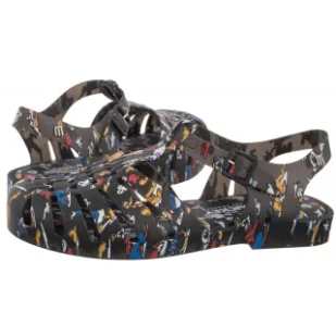 Sandały Possession Print+Mic 33443/54089 Black/Multicolor (ML363-a) Melissa - Sandały damskie - miniaturka - grafika 1