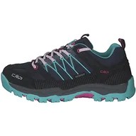 Buty dla chłopców - CMP Rigel Low Trekking Kids Wp Walking Shoe, B.Blue-Acqua, 41 EU, B Blue Acqua, 41 EU - miniaturka - grafika 1