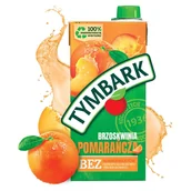 Napoje gazowane - Tymbark POMARAŃCZA BRZOSKWINIA NAPÓJ 1 L zakupy dla domu i biura 75763672 - miniaturka - grafika 1