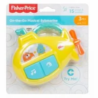 Zabawki interaktywne dla dzieci - Fisher Price Muzyczna łódź podwodna FXC02 - miniaturka - grafika 1