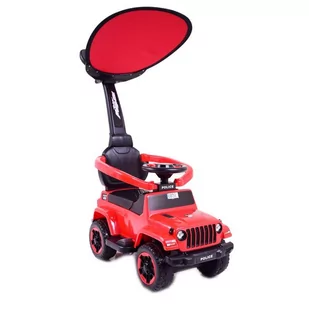 Jeździk, Odpychacz, Pojazd Na Akumulator Mega Car Czerwony /tc219 - Pojazdy elektryczne dla dzieci - miniaturka - grafika 1