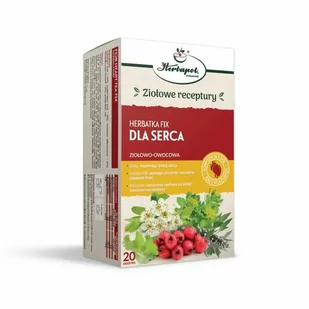 Herbatka Dla Serca FIX 40 g (20x 2 g) - Herbapol Kraków - Herbata - miniaturka - grafika 1