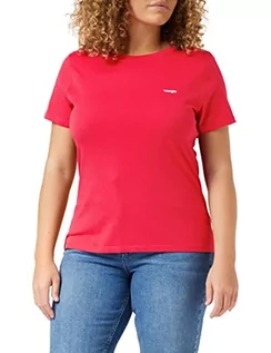 Koszulki i topy damskie - Wrangler Damska koszulka Slim Tee, Light Matcha, XL - grafika 1