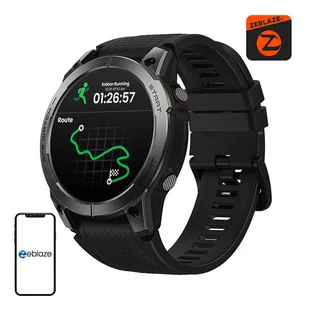 Zeblaze Stratos 3 Pro Czarny - Smartwatch - miniaturka - grafika 1