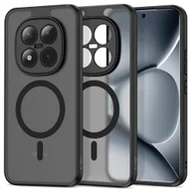 Etui i futerały do telefonów - Tech-Protect Magmat Magsafe Xiaomi Poco M8 Pro / Redmi Note 15 Pro+ Plus 5G matte black - miniaturka - grafika 1