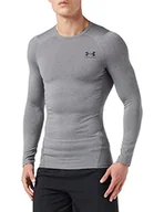 Koszule męskie - Under Armour CG Armour Dopasowana Załoga, Ciepła Funkcjonalna Koszula dla Mężczyzn, Lekki Ciasny Top Sportowy Z Długim Rękawem, Termiczna Koszula Z Długim Rękawem Męska - miniaturka - grafika 1