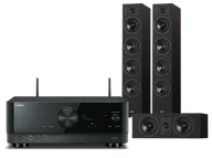 Kino domowe - Yamaha RX-V4A (czarny) + Diva 6 + 7 (czarny) - miniaturka - grafika 1