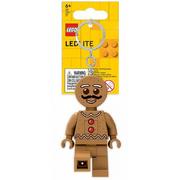 Breloczki dla dzieci - Brelok LEGO Classic Piernikowy ludek LGL-KE182 z latarką - miniaturka - grafika 1
