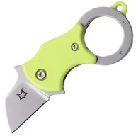 Noże - FOX MINI-TA NÓŻ SKŁADANY ZIELONY NYLON HDL-1.4116 STAL NIERDZEWNA PIASKOWANA BLD - miniaturka - grafika 1