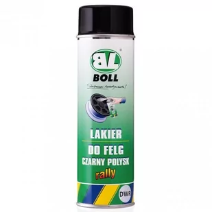 BOLL Lakier do felg samochodowych rally spray 500ml czarny połysk WA24-8583 - Kosmetyki samochodowe - miniaturka - grafika 1