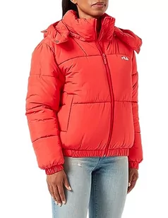 FILA Damska kurtka z bukiem, czerwony (True Red), L - Kurtki damskie - miniaturka - grafika 1