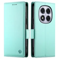 Portfele - Dla Xiaomi Redmi Note 14 Pro 4G Stand Case Portfel ze skóry PU Pokrowiec na telefon - miętowy zielony Wielobarwny Mint Green - miniaturka - grafika 1