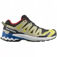Buty trekkingowe męskie - Męskie buty turystyczne Salomon Xa Pro 3D V9 Gore-Tex Rozmiar butów (UE): 42 2/3 / Kolor: czarny/zielony - miniaturka - grafika 1