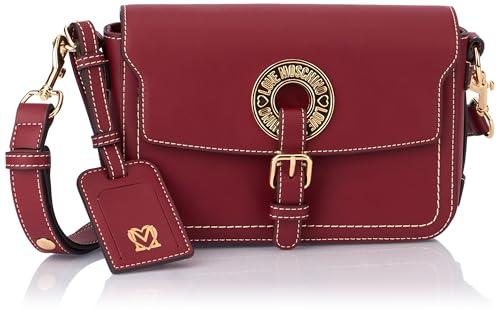 Love Moschino JC4050PP1LLG0552, Torba Na Ramię Damska, Bordowy, Unikalne, Bordeaux, Taglia unica