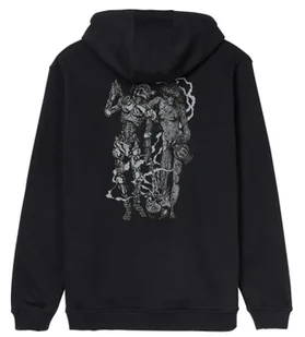bluza męska SANTA CRUZ Wooten Duo Zip Hood Black - Bluzy męskie - miniaturka - grafika 1