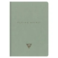 Zeszyty szkolne - Zeszyt Clairefontaine Flying Spirit A5, linie, zielony - miniaturka - grafika 1