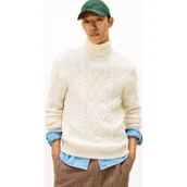 Swetry męskie - Tommy Hilfiger Wełniany golf | Loose fit | z dodatkiem kaszmiru - miniaturka - grafika 1