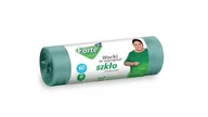 Worki na śmieci - Forte+ Worki do segregacji Szkło 60 L 10 szt - miniaturka - grafika 1