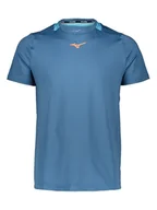 Koszulki sportowe męskie - Mizuno Koszulka sportowa "Tennis" w kolorze niebieskim - miniaturka - grafika 1