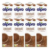 Napoje roślinne - Alpro Napój sojowy o smaku czekoladowym Zgrzewka 8 x 1 l - miniaturka - grafika 1