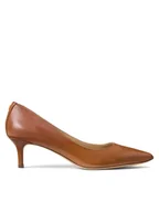 Czółenka - LAUREN RALPH LAUREN Szpilki 802940572002 Brązowy - miniaturka - grafika 1