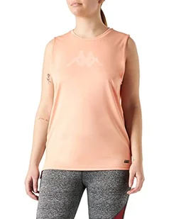 Kappa Damskie T-shirty Kombat Bucrel & TOP, pomarańczowy litr, XL - Koszulki i topy damskie - miniaturka - grafika 1