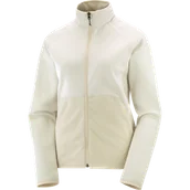 Koszulki sportowe damskie - BLUZA SALOMON ESSENTIAL WARM FZ W C22260 - miniaturka - grafika 1