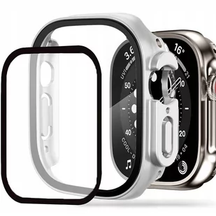 Etui + szkło Tech-Protect Defense360 do Apple Watch Ultra 2/1 49 mm, srebrne - Akcesoria do smartwatchy - miniaturka - grafika 1