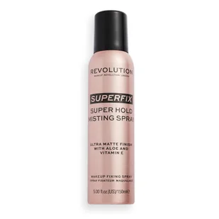 Makeup Revolution Superfix Super Utrwalająca Mgiełka w Sprayu 150ml - Toniki i hydrolaty do twarzy - miniaturka - grafika 1
