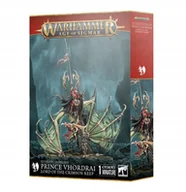 Gry planszowe - WARHAMMER AOS - SOULBLIGHT GRAVELORDS PRINCE VHORDRAI LORD ON CRIMSON KEEP - miniaturka - grafika 1