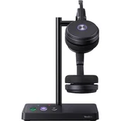 Słuchawki - Yealink WH62 Dual Teams Czarno-srebrne - miniaturka - grafika 1