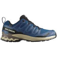 Buty trekkingowe męskie - Męskie buty turystyczne Salomon Xa Pro 3D V9 Gore-Tex Rozmiar butów (UE): 44 / Kolor: ciemnoniebieski - miniaturka - grafika 1
