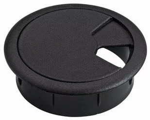 Przelotka kablowa śr. 60 mm czarna - Meble modułowe i akcesoria - miniaturka - grafika 1