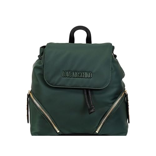 Love Moschino JC4382PP0LKS185A, Plecak Damski, Zielony, Unikalny, Zielony, Taglia unica
