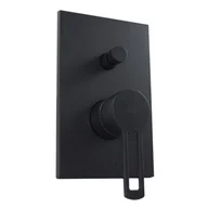 Baterie wannowe i prysznicowe - Paffoni RINGO RIN015NO czarny mat - miniaturka - grafika 1