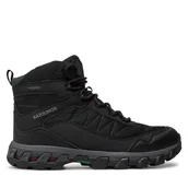 Buty trekkingowe męskie - Trekkingi Karrimor Exmoor Mid 2 K1118 Czarny - miniaturka - grafika 1