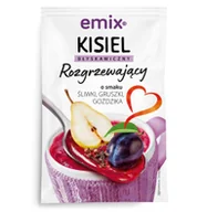 Kisiel - Emix Kisiel z kawałkami owoców - rozgrzewający śliw.-grusz.-goździk 30g - miniaturka - grafika 1
