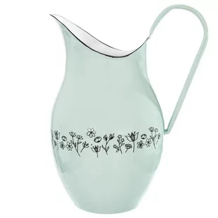 Orion Dzbanek emaliowany retro 2,5L KWIATY niebieski 126630 - Dzbanki i imbryki - miniaturka - grafika 1