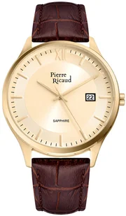 Zegarek Zegarek Pierre Ricaud P97262.1B61Q Classic Sapphire - Zegarki męskie - miniaturka - grafika 1