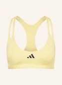 Biustonosze - Adidas Biustonosz Sportowy Aeroimpact Luxe Training gelb - miniaturka - grafika 1