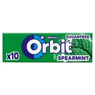 Gumy do żucia, lizaki, dropsy - Orbit White Spearmint Guma do żucia bez cukru 14 g (10 drażetek) - miniaturka - grafika 1
