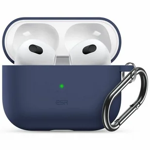 Apple ESR Etui na słuchawki ESR Bounce Airpods 3 Granatowy - Akcesoria do słuchawek - miniaturka - grafika 1