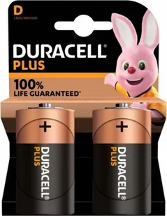 Duracell Bateria Plus LR20 2 szt. - Baterie i akcesoria - miniaturka - grafika 1