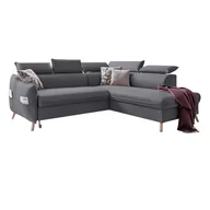 Narożniki - Ciemnoszary narożnik rozkładany Miuform Sweet Harmony L, prawostronny - miniaturka - grafika 1