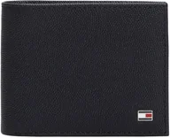 Portfele - Tommy Hilfiger Męski portfel z flagą TH Mini CC AM0AM13518 składany portfel, niebieski (Space Blue), OS, Niebieski (Space Blue), rozmiar uniwersalny - miniaturka - grafika 1