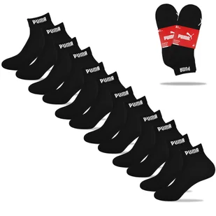 Puma Skarpety Męskie Zakostki Logo Bawełna 6 par Quarter C3 Rozmiar 39/42 - Skarpetki męskie - miniaturka - grafika 1